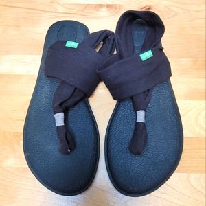 SANUK | Yoga Mat Flip Flop Sandals, Sz 10